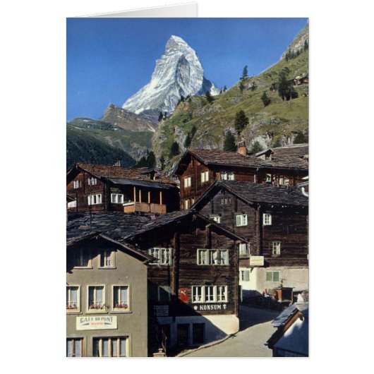 MATTERHORN, ZERMATT SWITZERLAND (Front)
