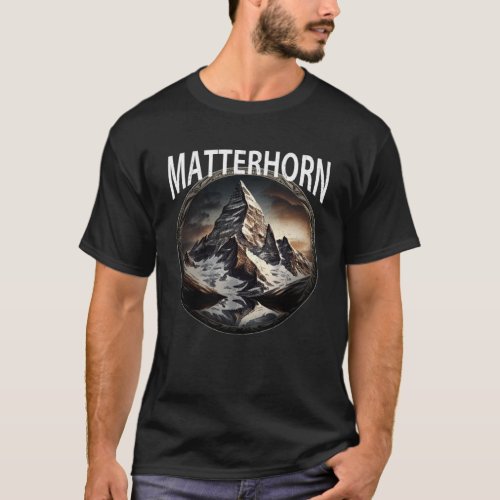 Matterhorn Zermatt Switzerland Alps  1 T_Shirt