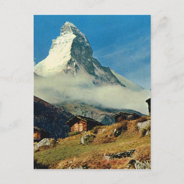 Matterhorn, Zermatt, Switzerland Postcard (Front)