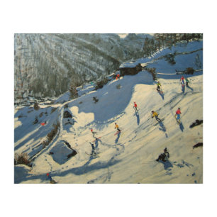 Matterhorn Zermatt Wood Wall Decor