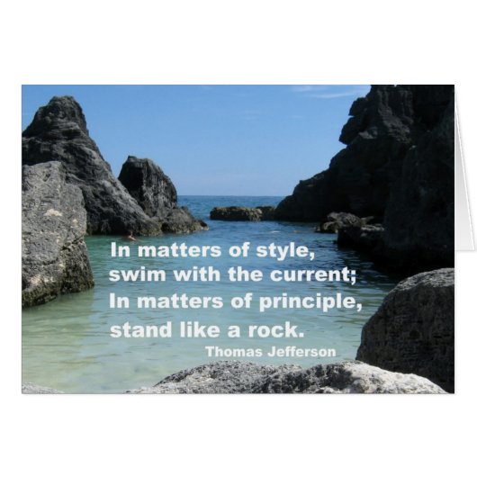 Matters of principle... cards (Front Horizontal)