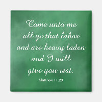 Matthew 11:28 Bible Verse for Comfort & Strength