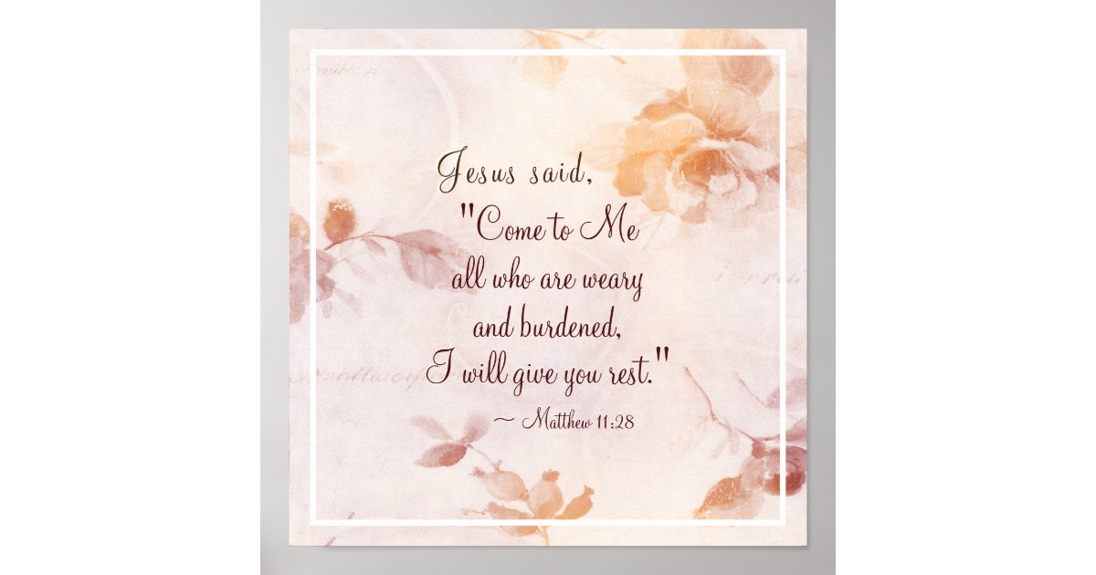 3dRose fl_264666_1 Bible Matthew 11 Come to Me Give You R Garden Flag 12 x 18 3dRose fl_264666_1 Bible Matthew 11 Come to Me Give You R Garden Flag 12 x 18