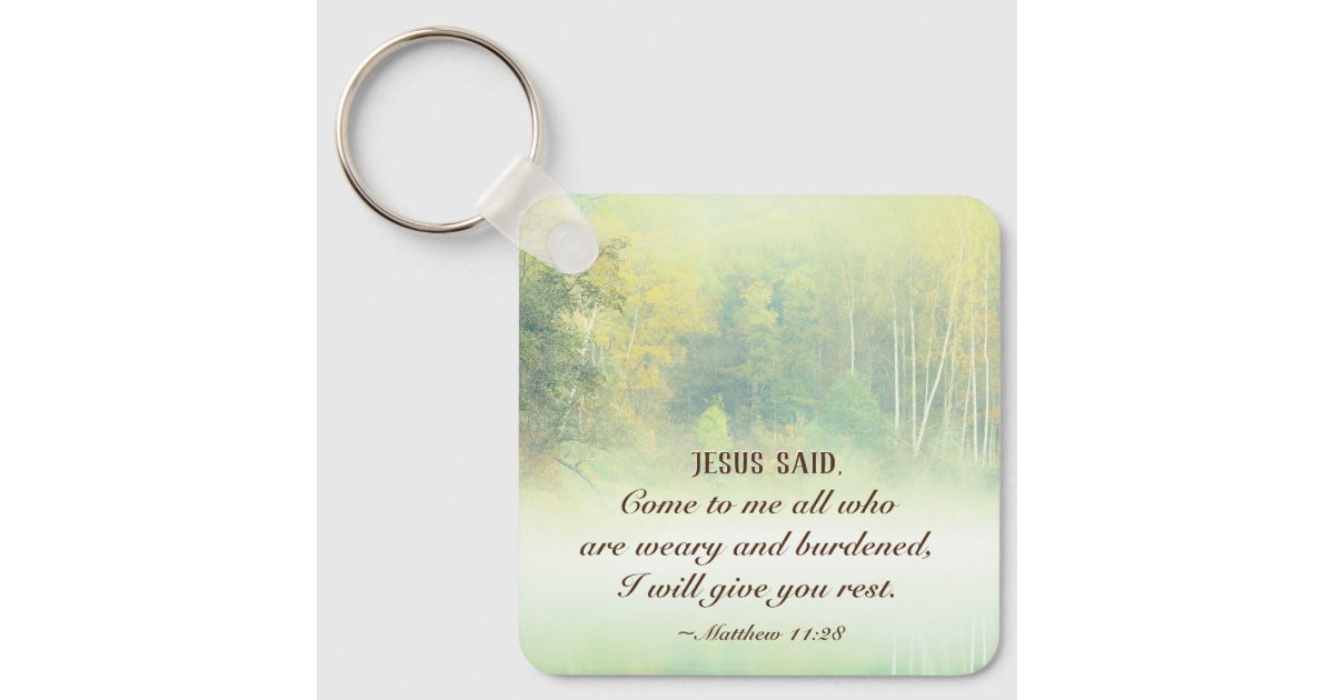 Rest for the Weary {Keychain} Rest for the Weary {Keychain}