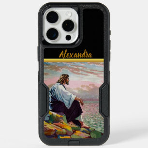 Matthew 14:22-23 Jesus Prays by Himself sea 12 iPhone 15 Pro Max Case