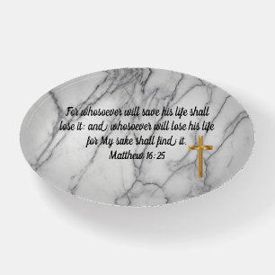 Matthew 16:25 Paperweight