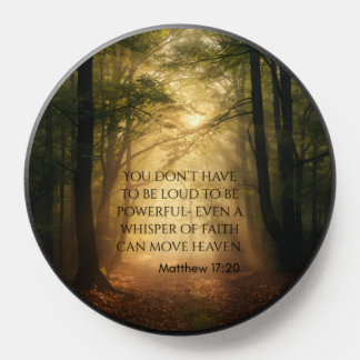 Matthew 17:20 PopSocket