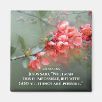 Matthew 19:26 With GOD All Things are Possible