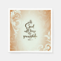 Matthew 19:26 With God All Things are Possible