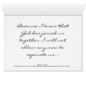 Matthew 19:6 cards (Inside Horizontal (Bottom))