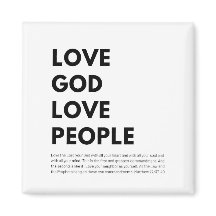 Matthew 22:37-40 Love God Love People