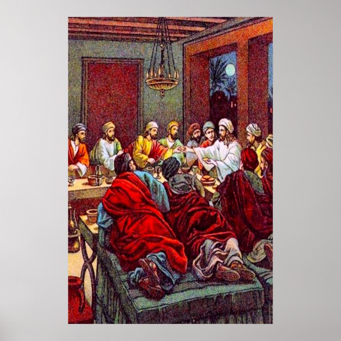 Matthew 2617 25 The Last Passover poster