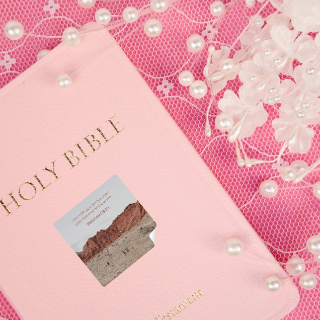 Matthew 28:20 Sticker – Desert Faith Collection (Creator Uploaded)