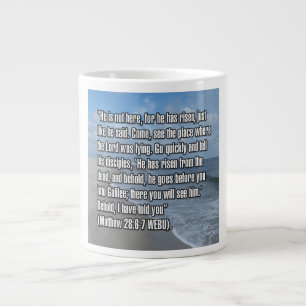 Matthew 28:6-7 WEBU Mug