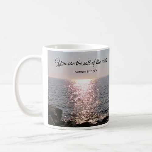 Matthew 513_14 You are the Light and Salt Sea Cof Coffee Mug