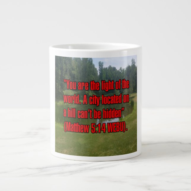 Matthew 5:14 WEBU Mug (Front)