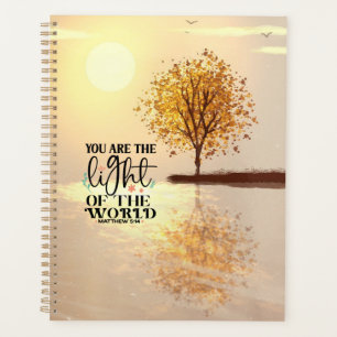 Matthew 5:14 You are the Light of the World Bible Planner
