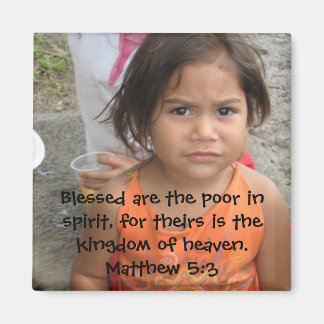 Matthew 5:3 magnet