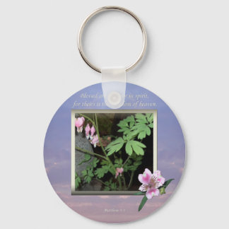 Matthew 5:3 ~ The Beatitudes Keychain