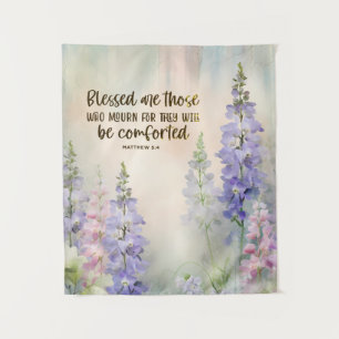 Matthew 5:4 Blessed are those who Mourn Bible Tapestry