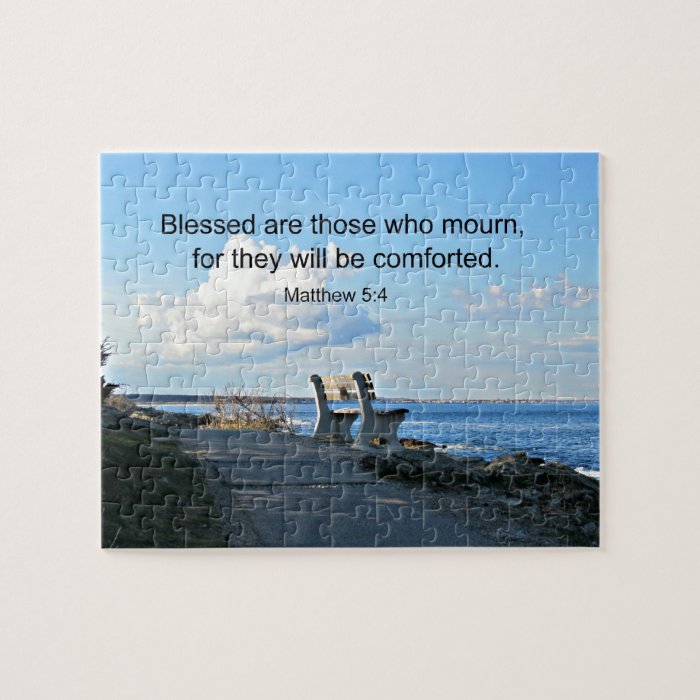 Matthew 54 Blessed are those who mourn, for.Puzzles