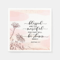 Matthew 5:7 Blessed are the Merciful Bible Verse