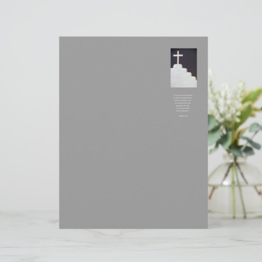 MATTHEW 6:24 Bible Verse (Standing Front)