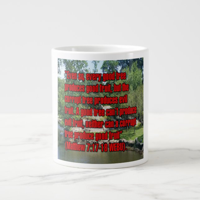 Matthew 7:17–18 WEBU Mug (Front)