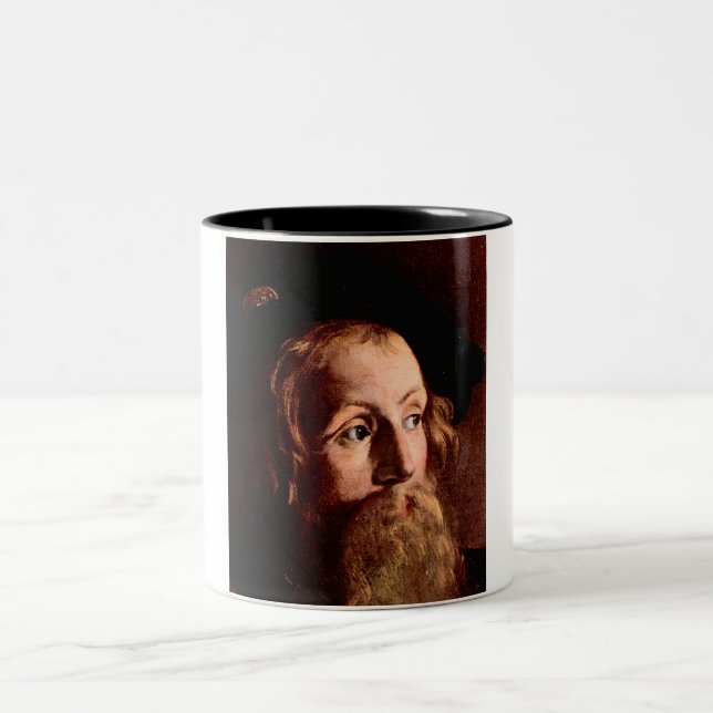 Matthew, a tax collector Two-Tone coffee mug (Center)
