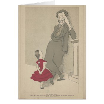 Matthew Arnold And His Niece By Max Beerbohm by LiteraryLasts at Zazzle