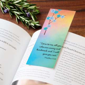 Matthew Bible Verses Set Bookmarks