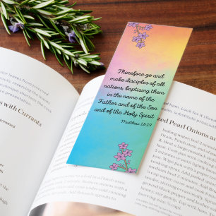 Matthew Bible Verses Set Bookmarks