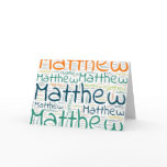 Matthew Card Matthew Card