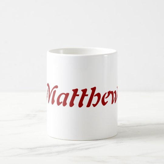 Matthew Coffee Mug