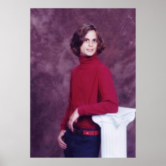 matthew gray gubler photoshoot poster (Front)