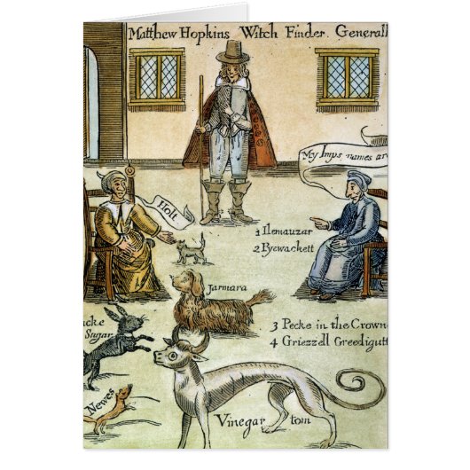 Matthew Hopkins (D 1647) Cards (Front)