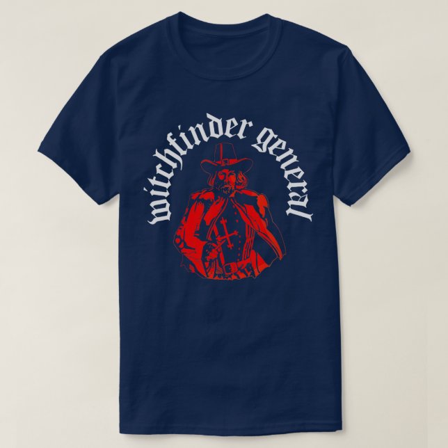 Matthew Hopkins  Witchfinder General Witch Hunter  T-Shirt (Design Front)
