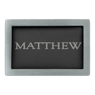 Matthew Personalized Name Belt Buckle