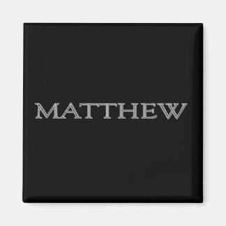 Matthew Personalized Name Magnet