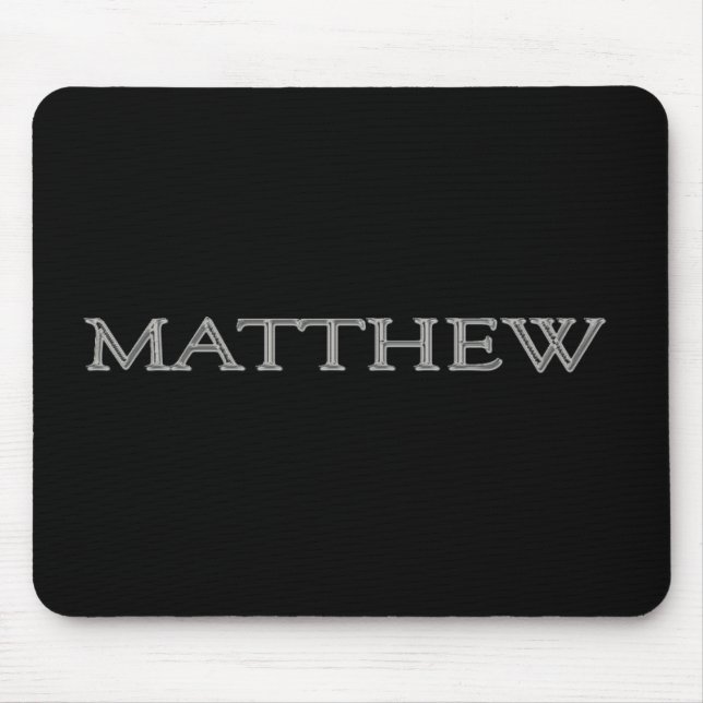 Matthew Personalized Name Mouse Pad (Front)