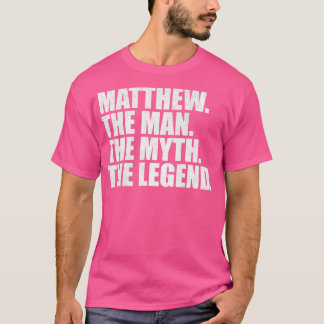 MatthewMatthew Name Matthew given name T-Shirt