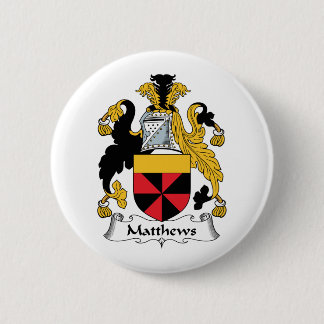Matthews Family Crest Button