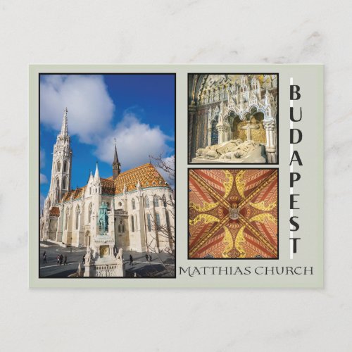 Matthias Church Postcard