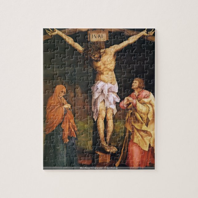 Matthias Grnewald - Crucifixion Jigsaw Puzzle (Vertical)