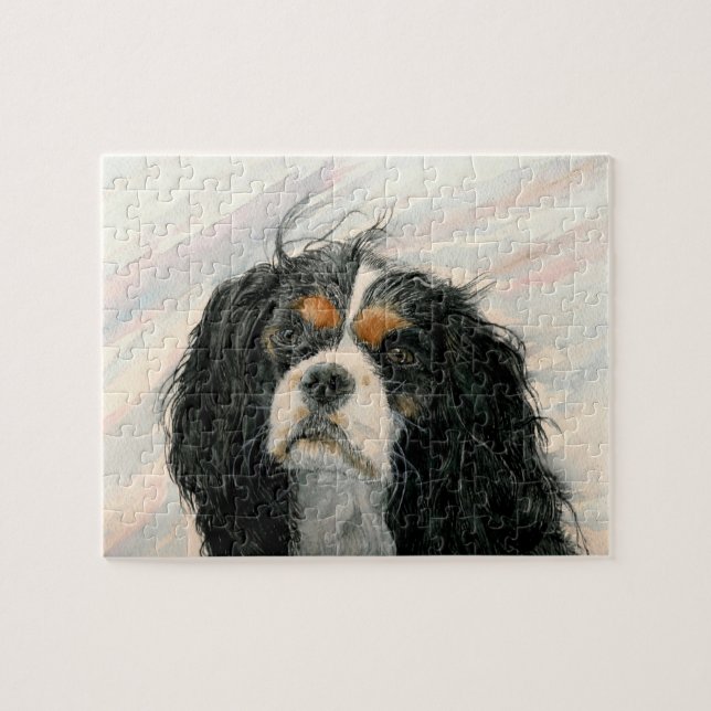 Mattie the Cavalier King Charles Spaniel Jigsaw Puzzle (Horizontal)