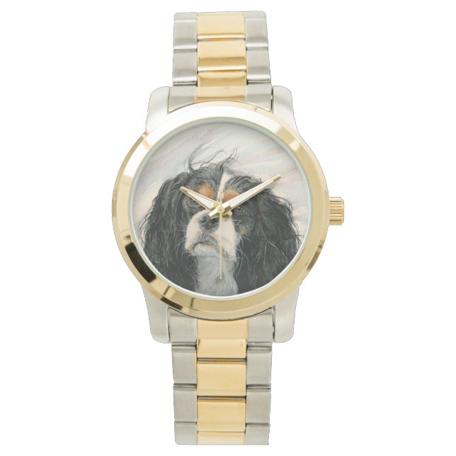 Mattie the Cavalier King Charles Spaniel Watch (Front)