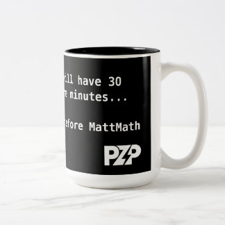 MattMathCoffeeMug Two-Tone Coffee Mug