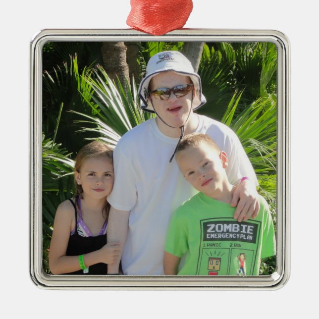 Matt's Custom Metal Ornament (Front)