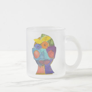 Mattson-Amber M Frosted Glass Coffee Mug