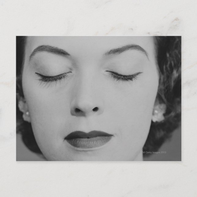 Mature Woman 2 Postcard (Front)